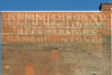 Demmler Bros ghost signs, 2021-04-26
