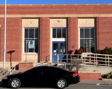 Deming, New Mexico post office S entrance