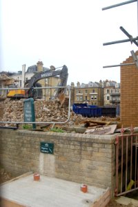 Demolition of North Wing of King's House, Queen's Gardens, Hove (2 February 2020) (11)
