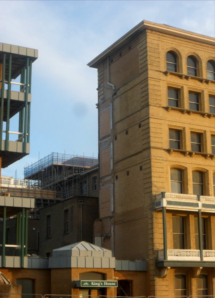 Demolition of North Wing of King's House, Queen's Gardens, Hove (22 December 2019) (9)