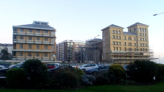 Demolition of North Wing of King's House, Queen's Gardens, Hove (19 January 2020) (16)