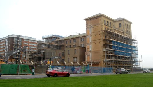Demolition of North Wing of King's House, Queen's Gardens, Hove (2 February 2020) (16)