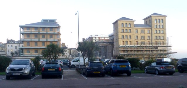 Demolition of North Wing of King's House, Queen's Gardens, Hove (19 January 2020) (15)