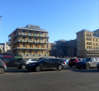 Demolition of North Wing of King's House, Queen's Gardens, Hove (19 January 2020) (5)