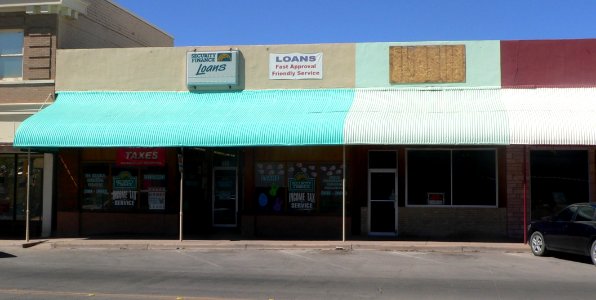 Deming, New Mexico, 118 S. Gold from E 1