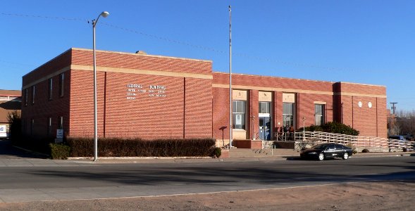 Deming, New Mexico post office from SW 1