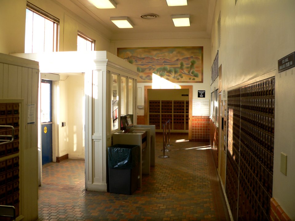 Deming, New Mexico post office interior 2