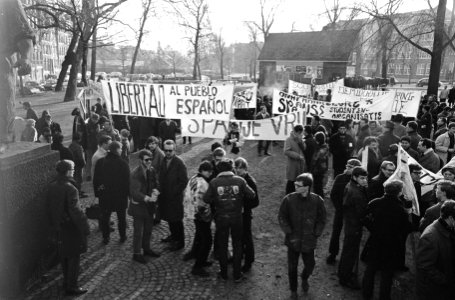 Demonstratie in Amsterdam, Bestanddeelnr 920-0429