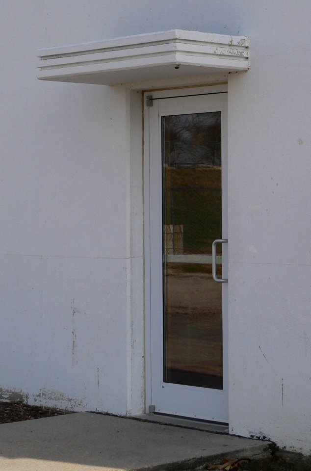 David City Municipal Auditorium W door