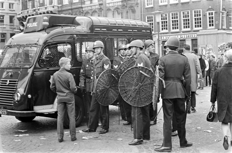 Demonstratie in Amsterdam, Bestanddeelnr 920-2909