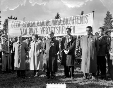 Demonstratie Lages Comite Amsterdam, Bestanddeelnr 905-3552