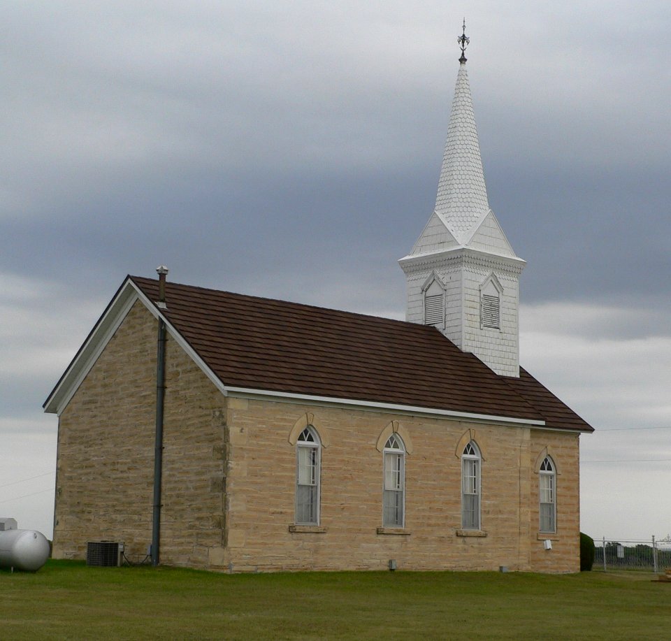 Dansk Evangelical Lutheran Church (Denmark KS) from NW 1