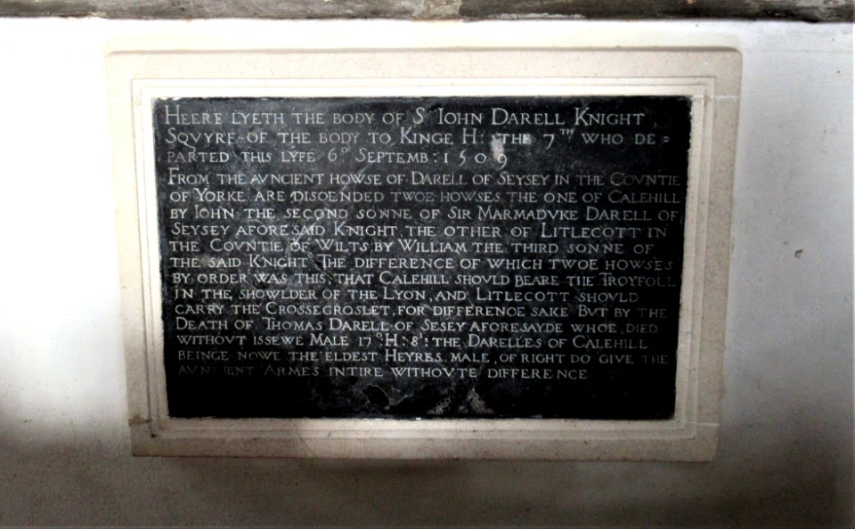 Darell tomb, St James, Egerton 03