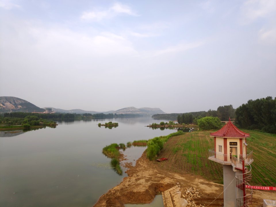 Daqing River in summer 2