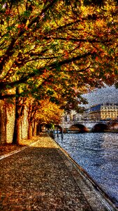 Paris seine promenade