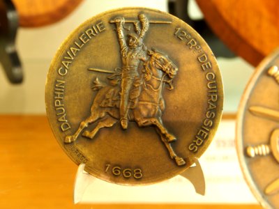 Dauphin Cavalerie 1668 12e Rgt De Cuirassiers, Casemate 35-3 - Marckolsheim