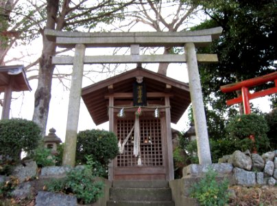 Date-jinja (Amarubecho, Kameoka) torii