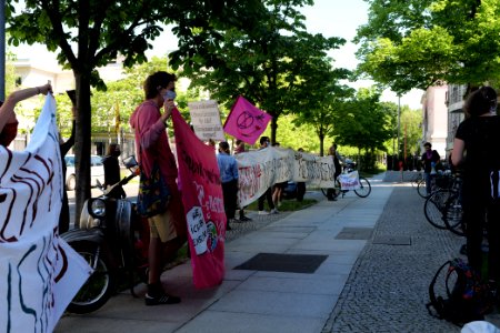 Datteln4 protest NRW Landesvertretung Berlin 2020-05-29 14