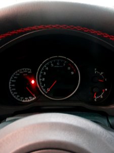 Dashboard of Subaru BRZ