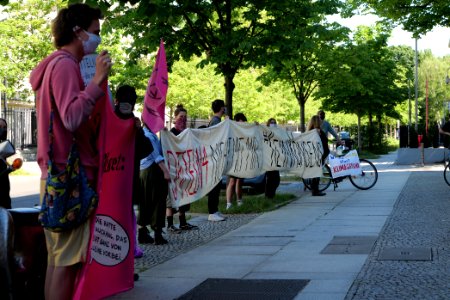 Datteln4 protest NRW Landesvertretung Berlin 2020-05-29 15