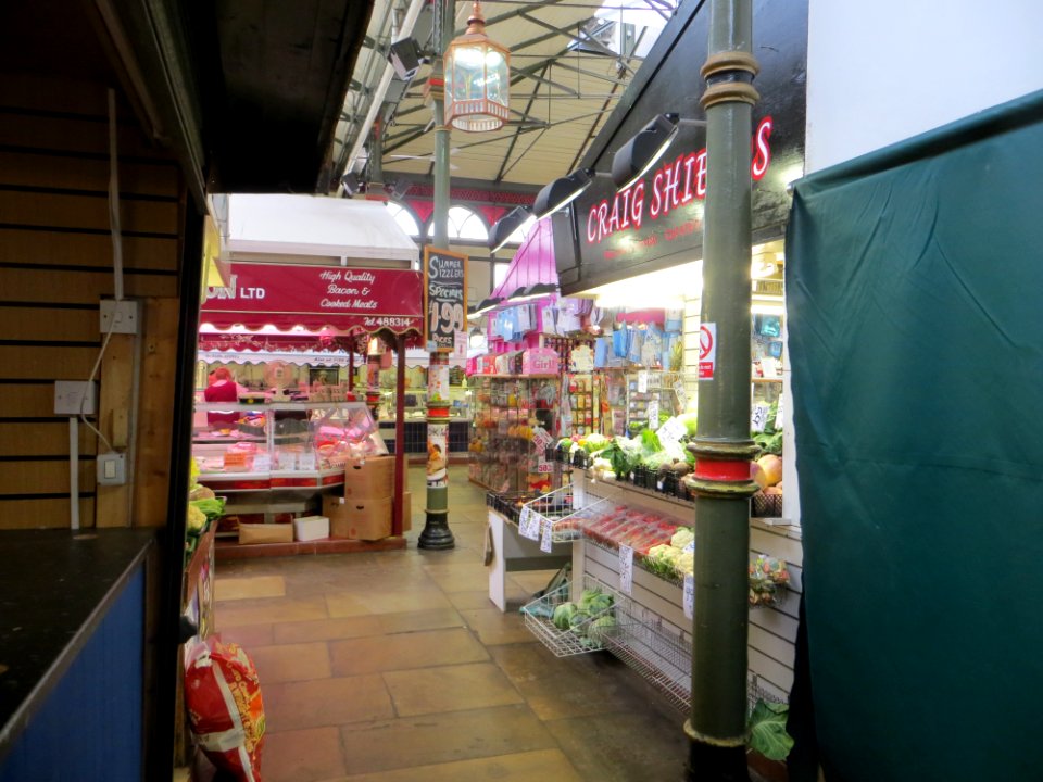Darlington Market Hall inside