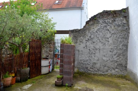Darmstadt, Mauerstraße 6-8, Stadtmauerreste