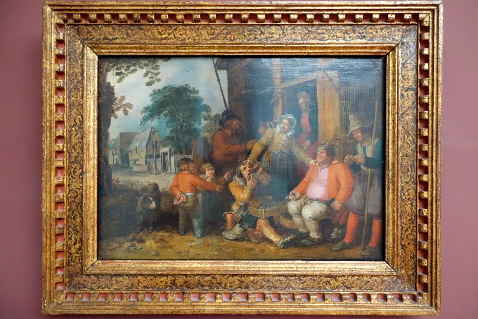 David Vinckboons, Mondtromventer = Vendeur de guimbardes, KMSKB