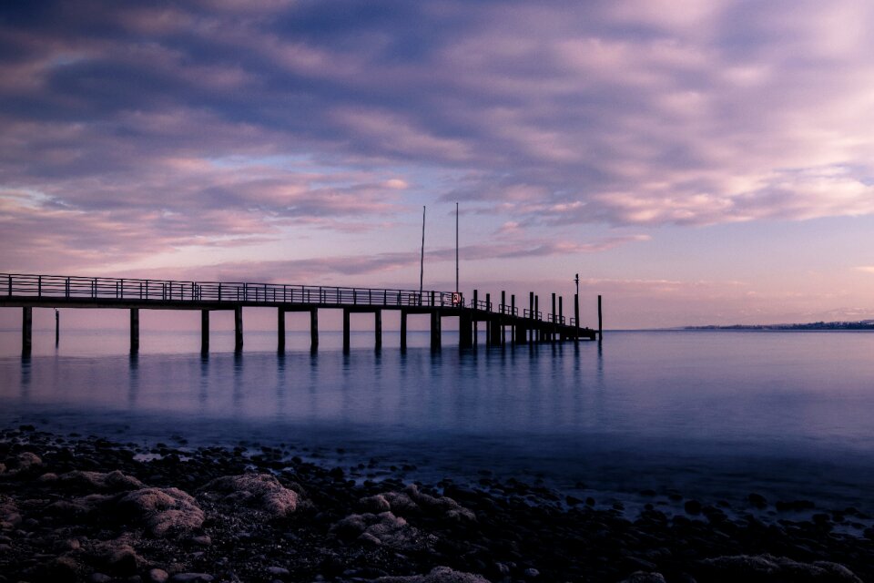 Constance beach water pier