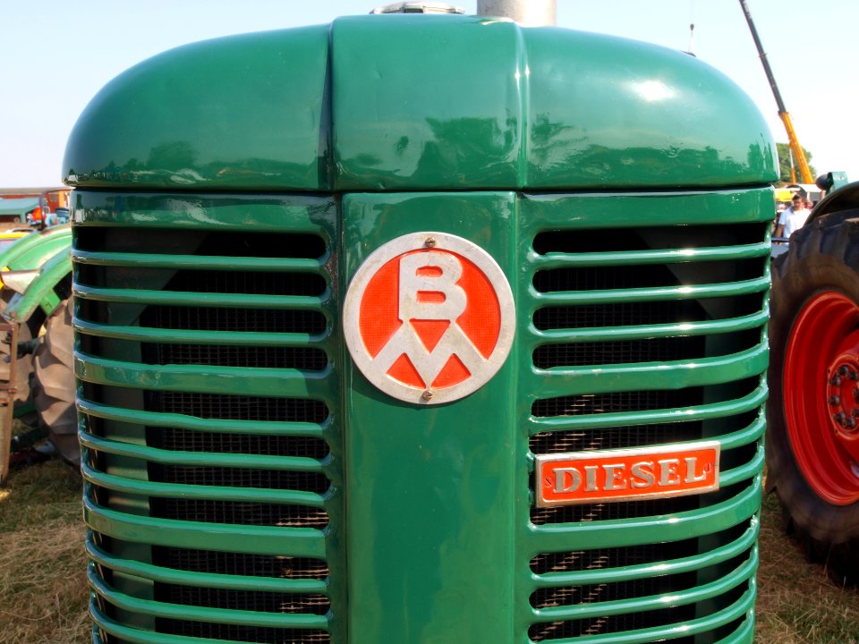 Dark green Bolinder-Munktell BM 55 logo pic3