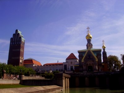 Darmstadt Russisch-Orthodoxe Kapelle Front 2