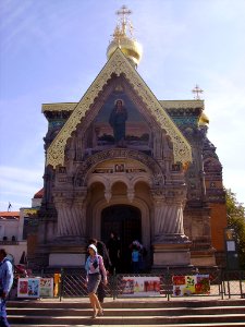 Darmstadt Russisch-Orthodoxe Kapelle Front 1