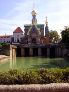 Darmstadt Russisch-Orthodoxe Kapelle Front 5