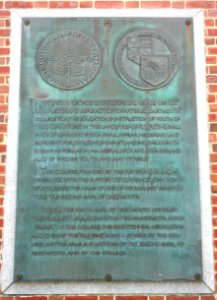 Dartmouth College Bicentennial plaque - Dartmouth College - DSC04649
