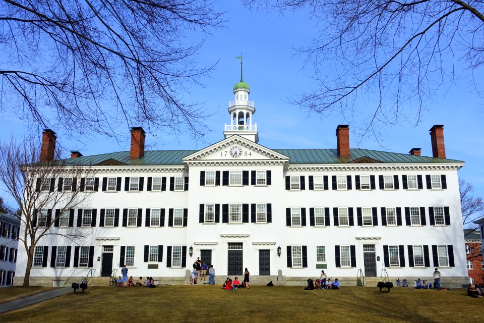 Dartmouth Hall - Dartmouth College - DSC01608