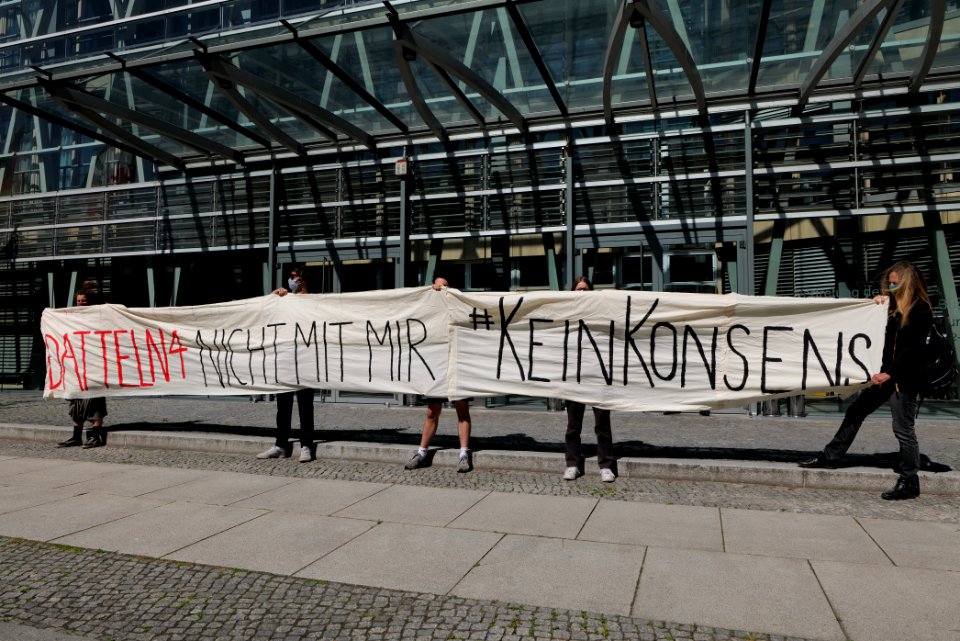 Datteln4 protest NRW Landesvertretung Berlin 2020-05-29 18