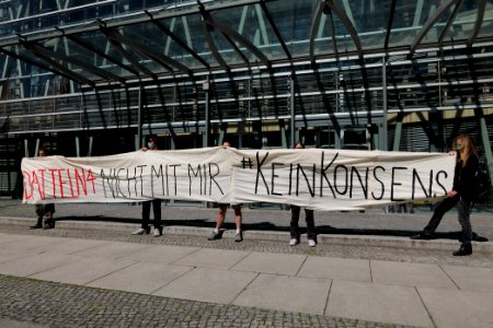 Datteln4 protest NRW Landesvertretung Berlin 2020-05-29 18