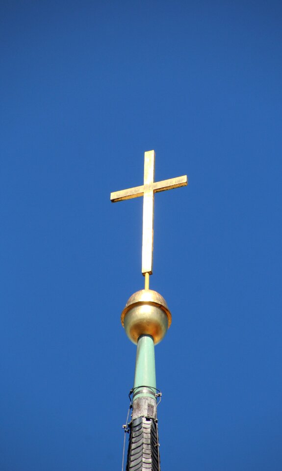 Steeple church sky