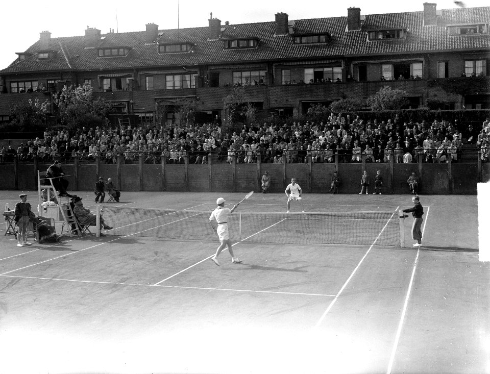 Davis Cup Tennis Nederland-Zuid-Afrika, Bestanddeelnr 903-3547