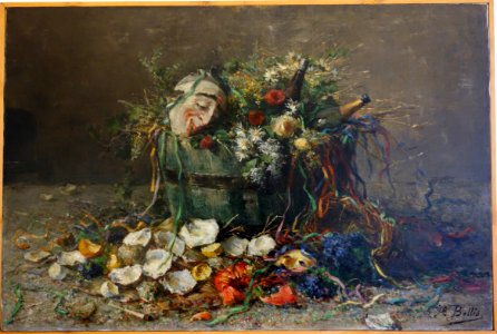 Day After Carnival by Hubert Bellis 1831-1902, 1875-1900 - Museum M - Leuven, Belgium - DSC05552