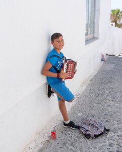 Santorini greece entertaining