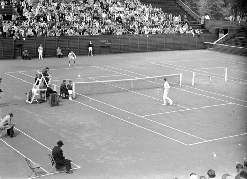 Davis Cup Wedstrijden Nederland tegen Zuidafrika, Bestanddeelnr 902-1624