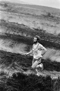 De Belgische loper Sebille in aktie tijdens de marathon in Apeldoorn, Bestanddeelnr 931-3082