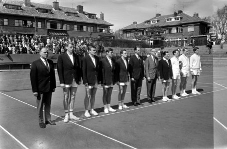 Davis-cup Nederland, de beide teams, Bestanddeelnr 919-0900