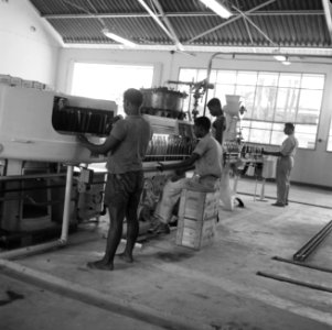 De bottelarij van de Surinaamse Brouwerij in Paramaribo, Bestanddeelnr 252-5046