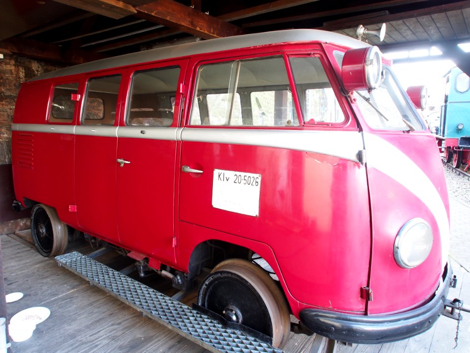 DB Class Klv 20-5026 VW T1, Pfalzbahn-Museum, Eisenbahnmuseum Neustadt-Weinstraße bild2
