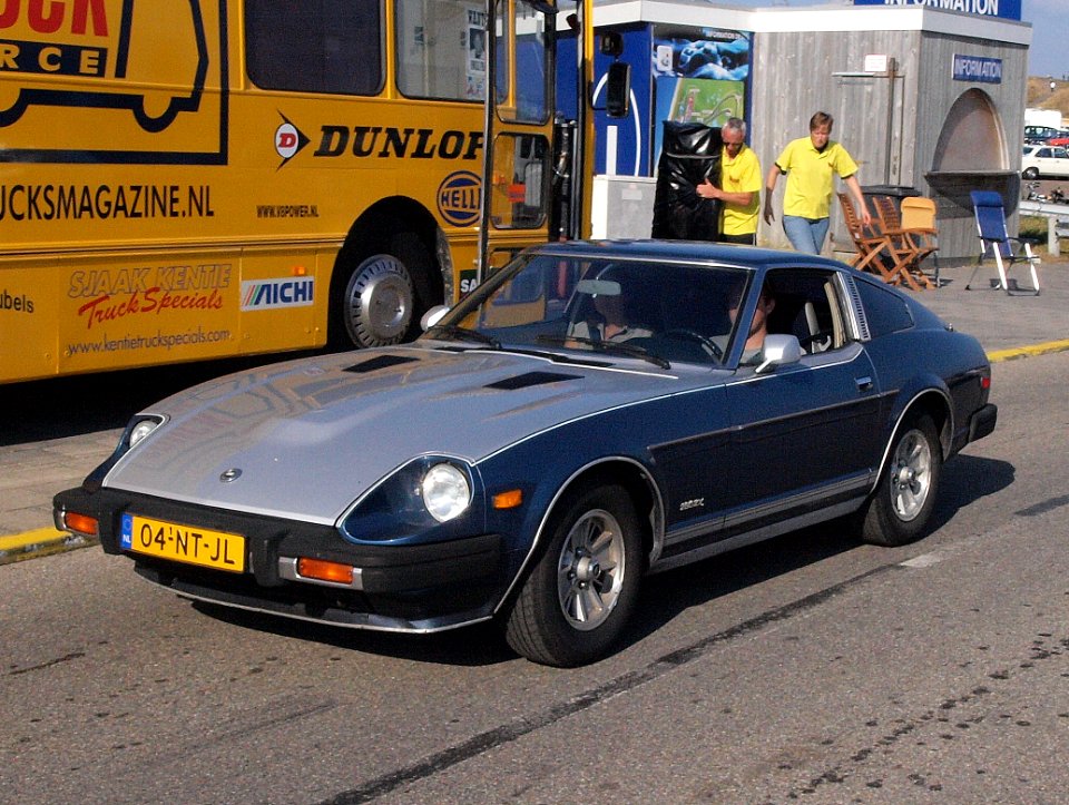 Datsun 280 ZX two seater Automatic dutch licence registration 04-NT-JL
