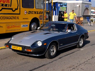 Datsun 280 ZX two seater Automatic dutch licence registration 04-NT-JL