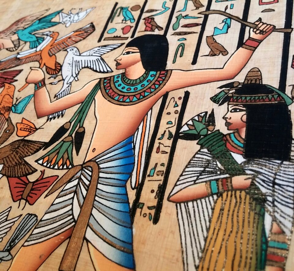 Papyrus pharaohs ancient