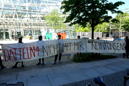 Datteln4 protest NRW Landesvertretung Berlin 2020-05-29 05