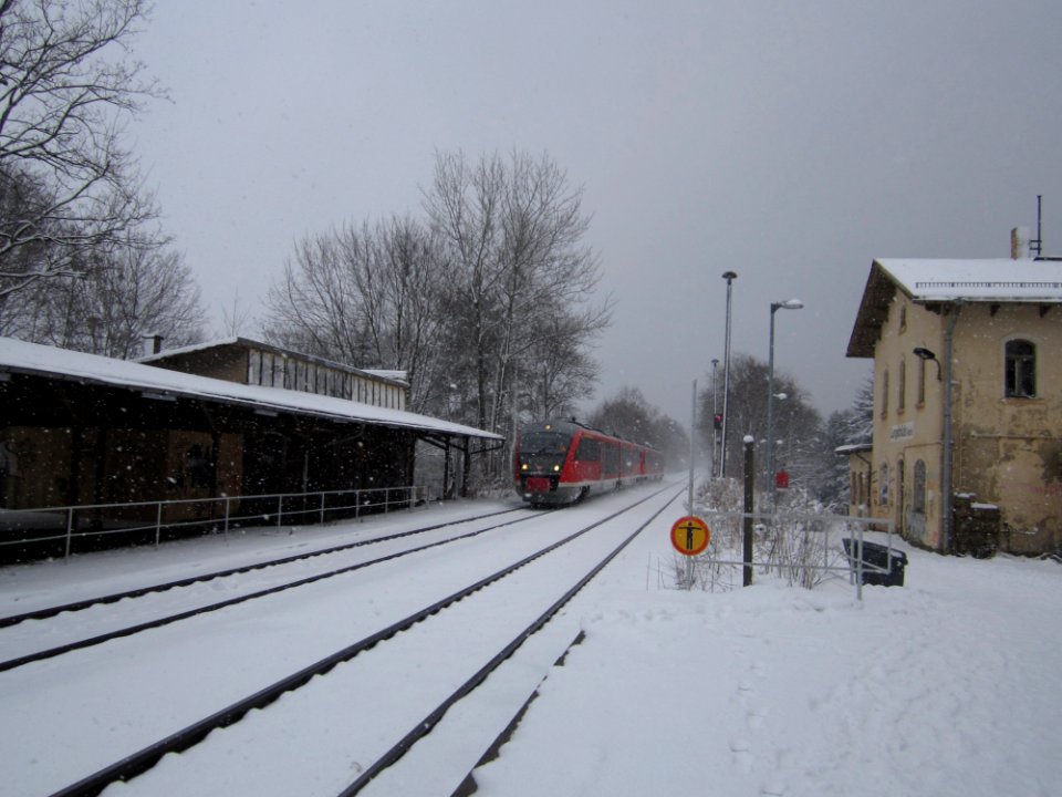 DB 642 Langebrück Winter